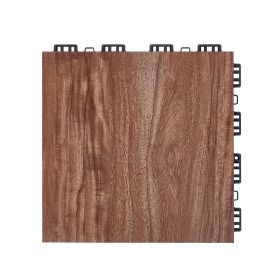 Dance Floor Tiles, 12.4 x 12.4 in 25 Piece Interlocking Dance Flooring, Portable Dance Practice Floor with Cushioned Base (Oak Wood Grain, 25 sq. ft/