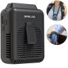 (Do Not Sell on Amazon) Mini 8000mAh Personal Waist Clip Fan, 3 Speeds, 2A Fast Charge, USB Rechargeable Battery Operated, Wearable Fan Portable for