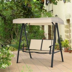 2 seats Outdoor Patio Swing Chair (Swiship ship)( Prohibited by WalMart )