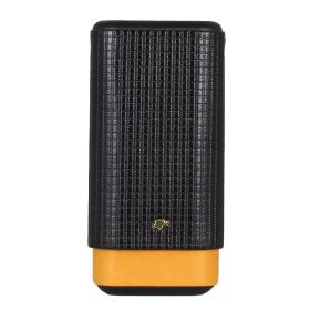 Leather Cigar Case Travel Humidor Holder Portable 3 Tubes Mini Cigar Humidor Box Smoking Gadgets Cigars Accessories
