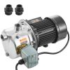 1HP SUS304 Stainless Steel Shallow Well Jet Pump, 115 Volt, 18.5 GPM 147.6 FT Maximum Head Irrigation Water Pump, for Agricultural Garden Irrigation