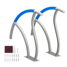 Pool Handrail 2 PCS 30x30in Stainless Steel with Base Plate for Spas