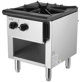 VEVOR Commercial Gas Range Stove 1 Burner Countertop Cooking Hot Plate Kitchen