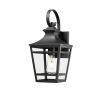 Large Outdoor Wall Lights for House, 16.5inch Exterior Lighting Fixtures Wall Mount Outdoor Porch Lights Waterproof Black Outdoor Sconce Lights with