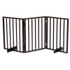 The Wooden Dog Fence Walnut