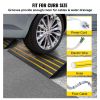 Curb Ramp, 2 Pack, 2.6" Rise, Rubber Driveway Ramps, Heavy Duty 33069 lbs Weight Capacity Threshold Ramp, Curbside Bridge Ramps for Loading Dock Gara
