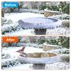 70W Bird Bath Heater for Outdoors Winter Heated Bird Bath Deicer Waterproof Aluminum Alloy Water Heater with Thermostat Auto Shutdown for Yard Patio