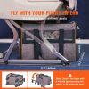 Cat Carrier with Wheels, Airline Approved Rolling Pet Carrier with Telescopic Handle and Shoulder Strap, Dog Carrier with Wheels for Pets under 22 lb