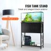 Aquarium Stand, 20 Gallon Fish Tank Stand, 25.6 x 16.5 x 31.9 in Steel and MDF Turtle Tank Stand, 167.6 lbs Load Capacity, Reptile Tank Stand with St