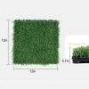 36Pcs 12x12in Interlocking Artificial Grass Tiles Patio Balcony Backyard Green Synthetic Turf Floor Mat