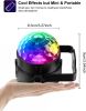 Luditek Sound Activated Party Lights with Remote DJ Lighting