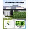 Artificial Plant Wall, 12PCS 20 x 20 in Artificial Boxwood Panels, Greenery Backdrop Privacy Hedge Fence with Sun Protection, Fake Grass Wall Screen
