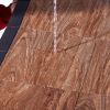 Dance Floor Tiles, 12.4 x 12.4 in 25 Piece Interlocking Dance Flooring, Portable Dance Practice Floor with Cushioned Base (Oak Wood Grain, 25 sq. ft/