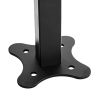 Outdoor Stair Railing, Fits for 1-5 Steps Transitional Wrought Iron Handrail, Adjustable Exterior Stair Railing with Fence, Handrails for Concrete St
