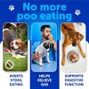 No Poo Chews for Dogs Puppy Coprophagia Stool Eating Deterrent Prevent Dog from Eating Poop Stop Eating Poop Treats with Probiotics & Enzymes Immune