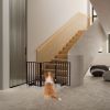 The Wooden Dog Fence Walnut