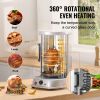 Shawarma Grill Machine, Vertical Chicken Shawarma Cooker Machine Countertop, Electric Stainless Steel Broiler Gyro Rotisserie Oven Doner Kebab Machin