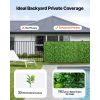 Artificial Plant Wall, 40 x 120 in Artificial Boxwood Panels, Sun Protection Greenery Backdrop Privacy Hedge Fence, Fake Grass Screen for Wedding, In
