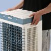 Evaporative Cooler, 1400 CFM Air Cooler, 84° Oscillating Swamp Cooler ,5 Gal Portable Air Cooler for 550 Sq.ft with 3 Speeds Adjustable Control, Indo