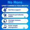 No Poo Chews for Dogs Puppy Coprophagia Stool Eating Deterrent Prevent Dog from Eating Poop Stop Eating Poop Treats with Probiotics & Enzymes Immune