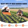 13FTx108FT Premium Heavy Duty Weed Barrier Landscape Fabric, 5OZ Woven Geotextile Fabric Under Gravel, High Permeability for Weed Blocker Weed Mat, D
