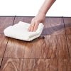 Dance Floor Tiles, 12.4 x 12.4 in 25 Piece Interlocking Dance Flooring, Portable Dance Practice Floor with Cushioned Base (Oak Wood Grain, 25 sq. ft/