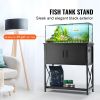 Aquarium Stand, 29 Gallon Fish Tank Stand, 28.7 x 16.5 x 30 in Steel and MDF Turtle Tank Stand, 242.5 lbs Load Capacity, Reptile Tank Stand with Stor