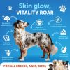 Salmon Oil for Dogs Omega 3 for Dogs 8 FL OZ Wild Alaskan Salmon Fish Oil Natural EPA & DHA Fatty Acids for Skin & Coat Allergy Joint & Bone Health L