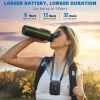 (Do Not Sell on Amazon) Mini 8000mAh Personal Waist Clip Fan, 3 Speeds, 2A Fast Charge, USB Rechargeable Battery Operated, Wearable Fan Portable for