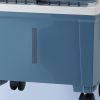 Evaporative Cooler, 1400 CFM Air Cooler, 84° Oscillating Swamp Cooler ,5 Gal Portable Air Cooler for 550 Sq.ft with 3 Speeds Adjustable Control, Indo