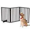 The Wooden Dog Fence Walnut