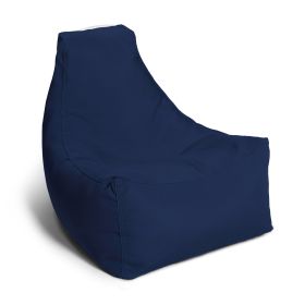 Jaxx Juniper Jr Outdoor Kids Bean Bag Chair / Childrens Garden Chair (Color: Navy)