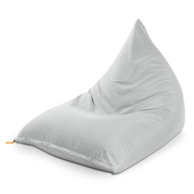Jaxx Twist Outdoor Bean Bag Chair (Color: Granite)