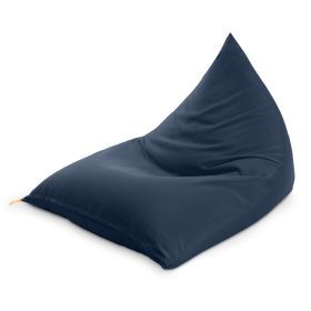Jaxx Twist Outdoor Bean Bag Chair (Color: Navy)