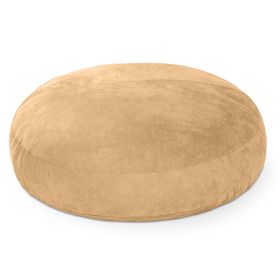 Jaxx 6 Foot Cocoon  2 in 1 Convertible Bean Bag Bed & Large Bean Bag Chair for Adults (Color: Camel)