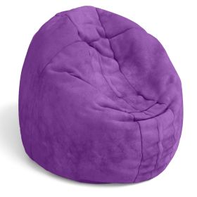 Jaxx Cocoon 4 Foot Bean Bag Chair and Crash Pad (Color: Grape)