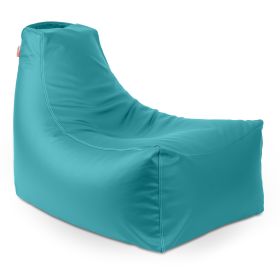 Jaxx Pezzi Premium Vinyl Classroom Bean Bag Chair (Color: Turquoise)