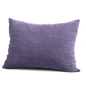 Jaxx Pillow Saxx 3.5 Foot Giant Décor Floor Pillow  Premium Chenille Cover (Color: Plum)