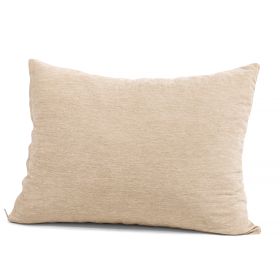 Jaxx Pillow Saxx 3.5 Foot Giant Décor Floor Pillow  Premium Chenille Cover (Color: Beige)