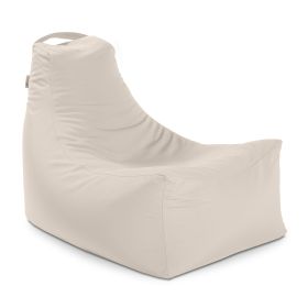 Jaxx Juniper Outdoor Bean Bag Patio Chair & Poolside Lounge (Color: White)