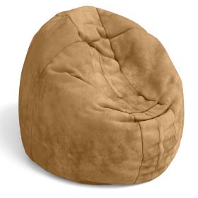 Jaxx Cocoon 4 Foot Bean Bag Chair and Crash Pad (Color: Camel)