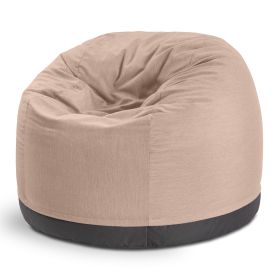 Jaxx Palmetto Large Round Outdoor Bean Bag Club Chair (Color: Sunbrella Petal)