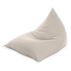 Jaxx Twist Outdoor Bean Bag Chair (Color: Pearl)