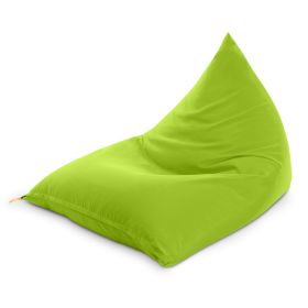 Jaxx Twist Outdoor Bean Bag Chair (Color: Lime)