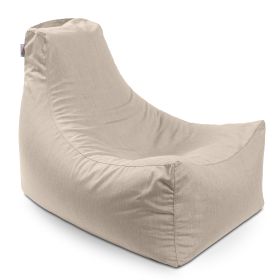 Jaxx Juniper Outdoor Bean Bag Patio Chair & Poolside Lounge (Color: Flax)