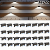 32/16 PCS Decorative Light Solar Energy Waterproof and Dustproof Light Source Sensing Suitable for Shopping Malls Guardrails Decks Stairs Gardens Cou