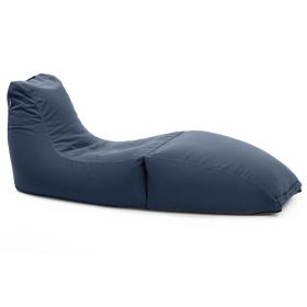 Jaxx Prado Outdoor Chaise Lounge (Color: Navy)