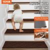 Stair Treads, Stairs Carpet Non Slip 9" x 28", Indoor Stair Runner for Wooden Steps, Anti Slip Carpet Soft Edging Stair Rugs Mats for Kids Elders and