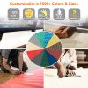Artpuch Custom Size Turquoise Sun Shade Sail Triangle Canopy 185 GSM Durable Fabric UV Block Awning for Outdoor Patio Garden Backyard (Customized Ava
