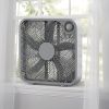 20" 3-Speed Portable Box Fan, New,High-power heat dissipation